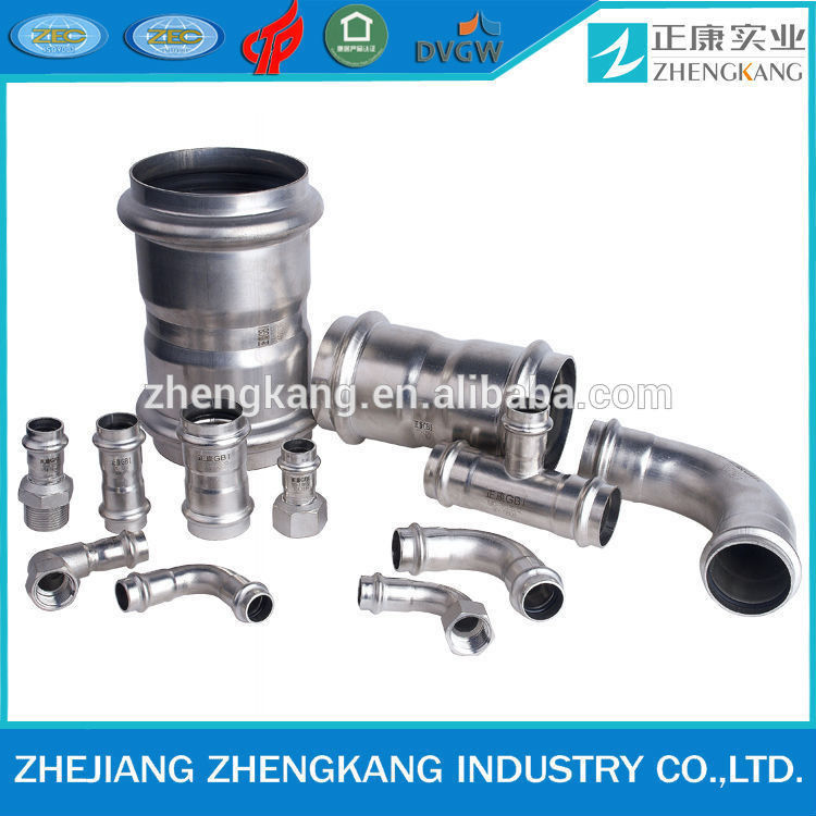 Heating Marine Stainless Steel Pipe Fittings For Water Gas Pipeline